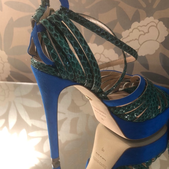 Roberto Cavalli platform shoe - Picture 3 of 8